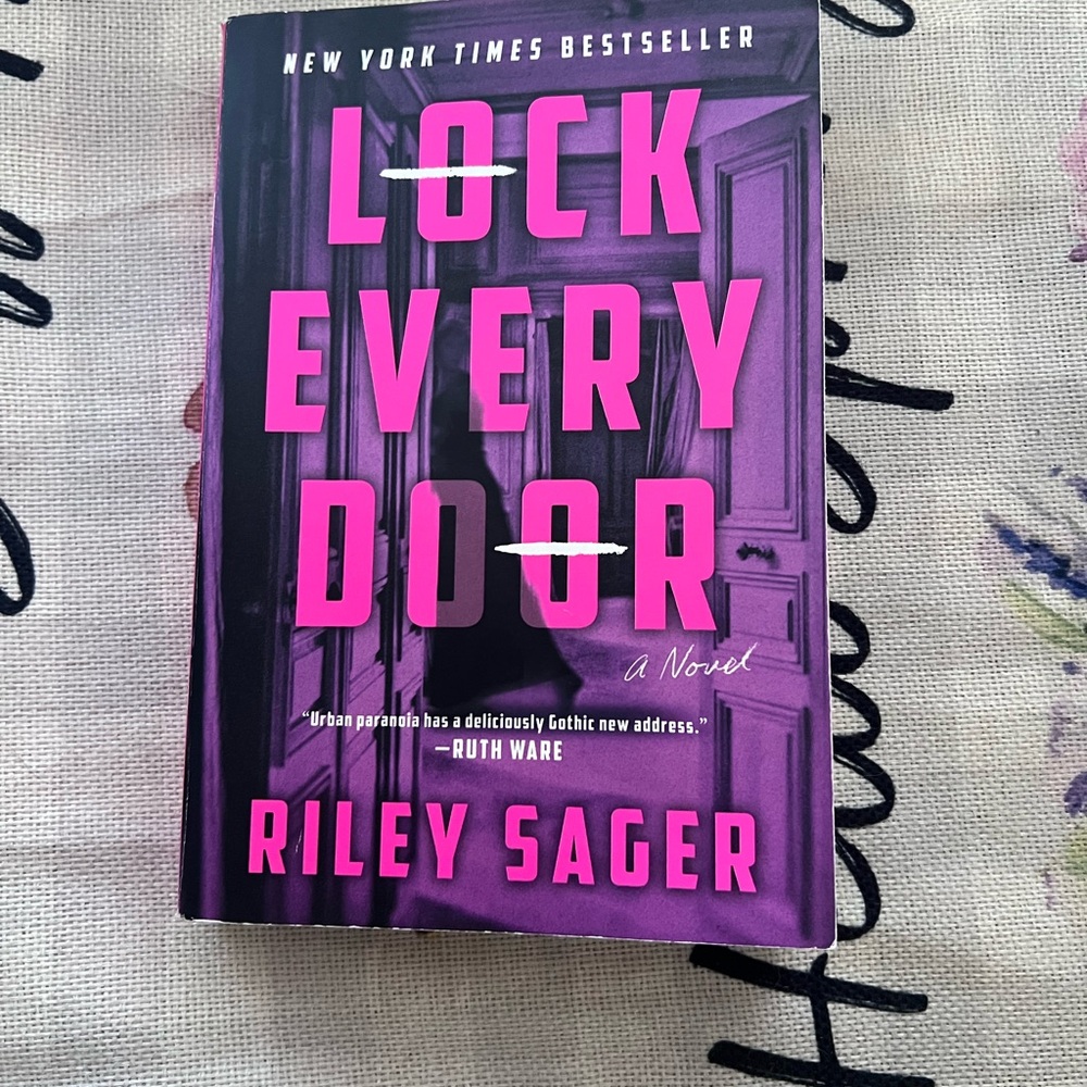 Lock Every Door by Riley Sager - Purple Cover